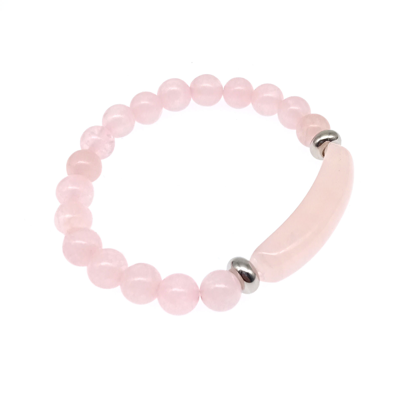 4:Pink Crystal Bracelet