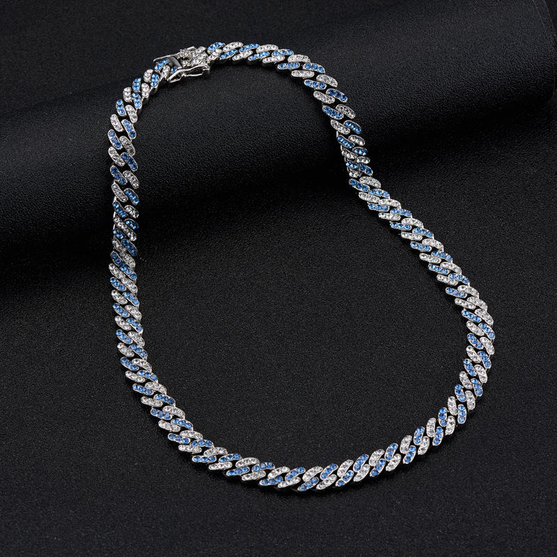 Blue, necklace about 40cm