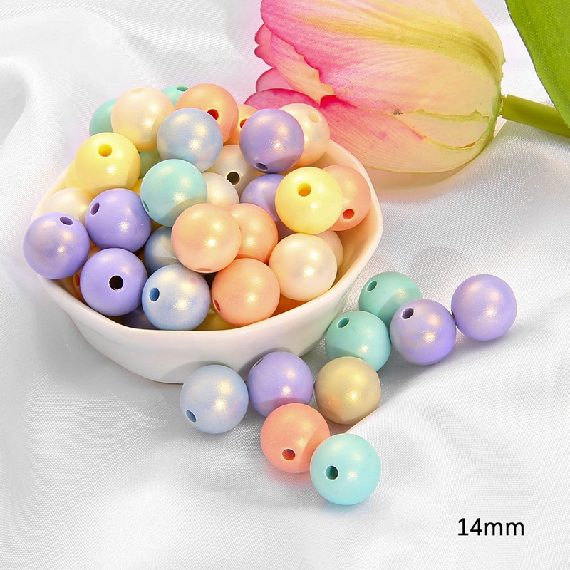 5:About 22 14mm ice cream beads/pack