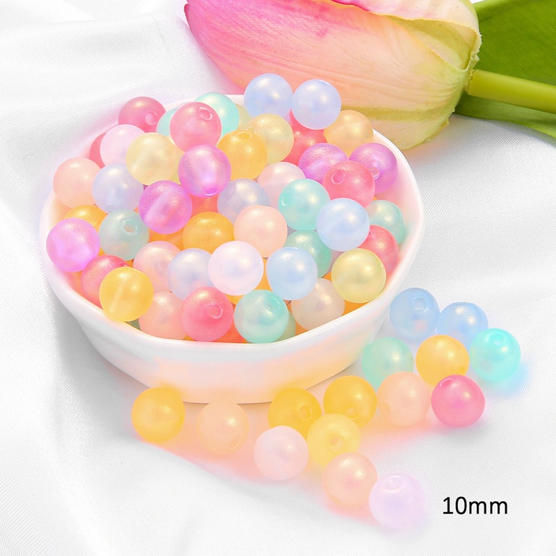 About 65 10mm jelly magic beads/pack