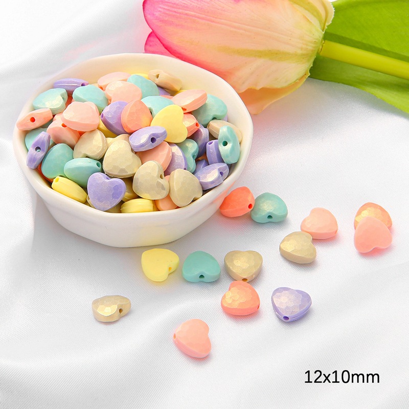 16:About 85 ice cream sliced hearts 12x10mm/pack