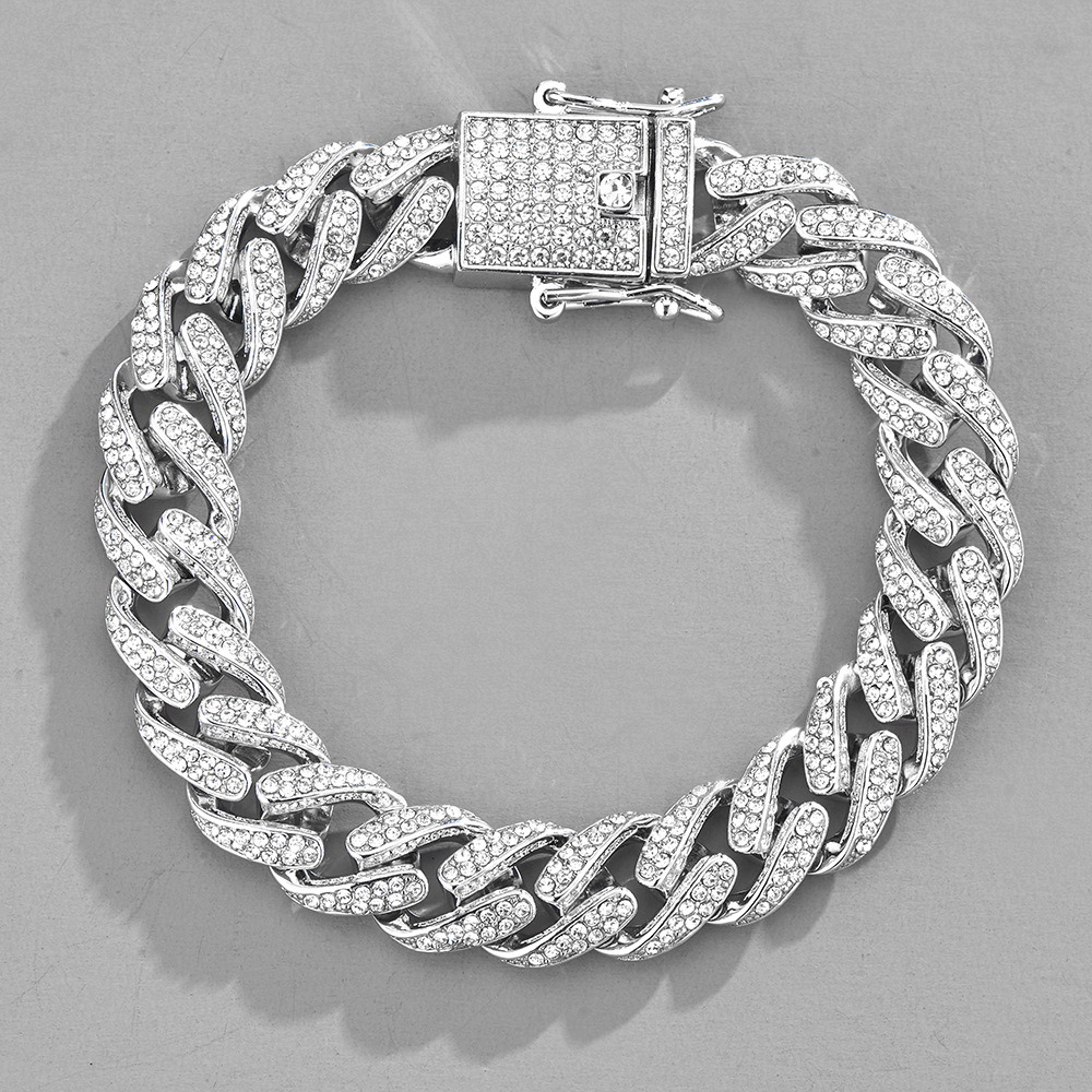 9:Silver, Bracelet (20cm)