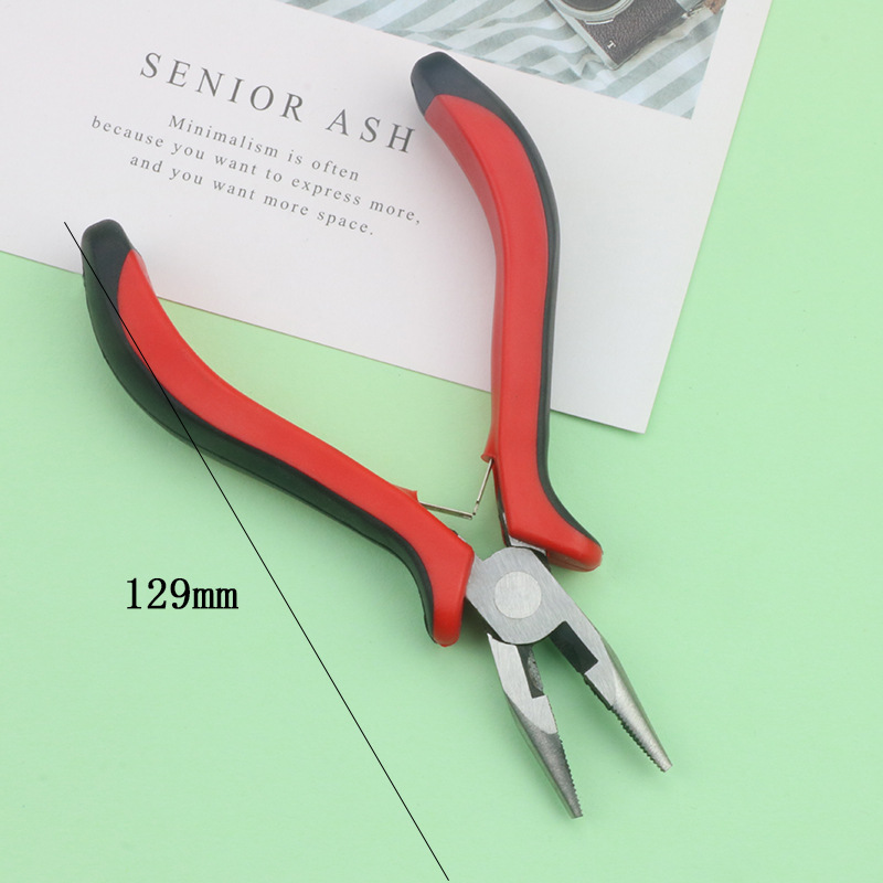 No. 4 toothed pliers, 129mm