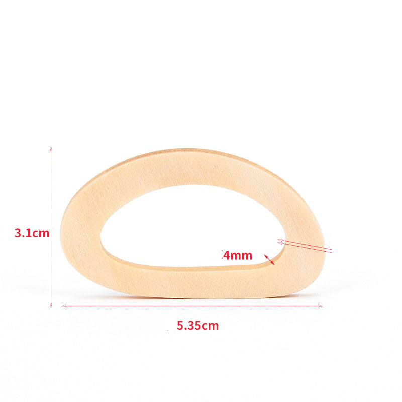Semicircle, 53.5x31mm