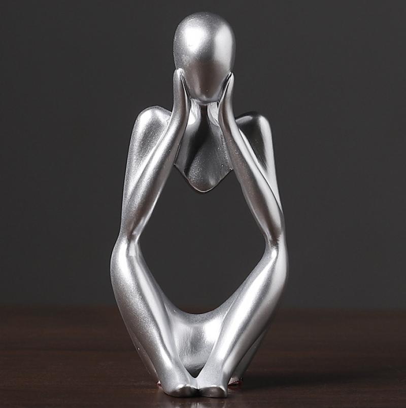 Silver Thinker 6*5.5*13cm