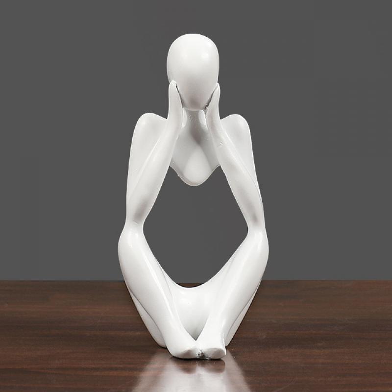 White Thinker 6*5.5*13cm