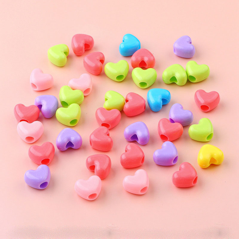 9x12mm#05 Love Beads About 100 pcs/bag