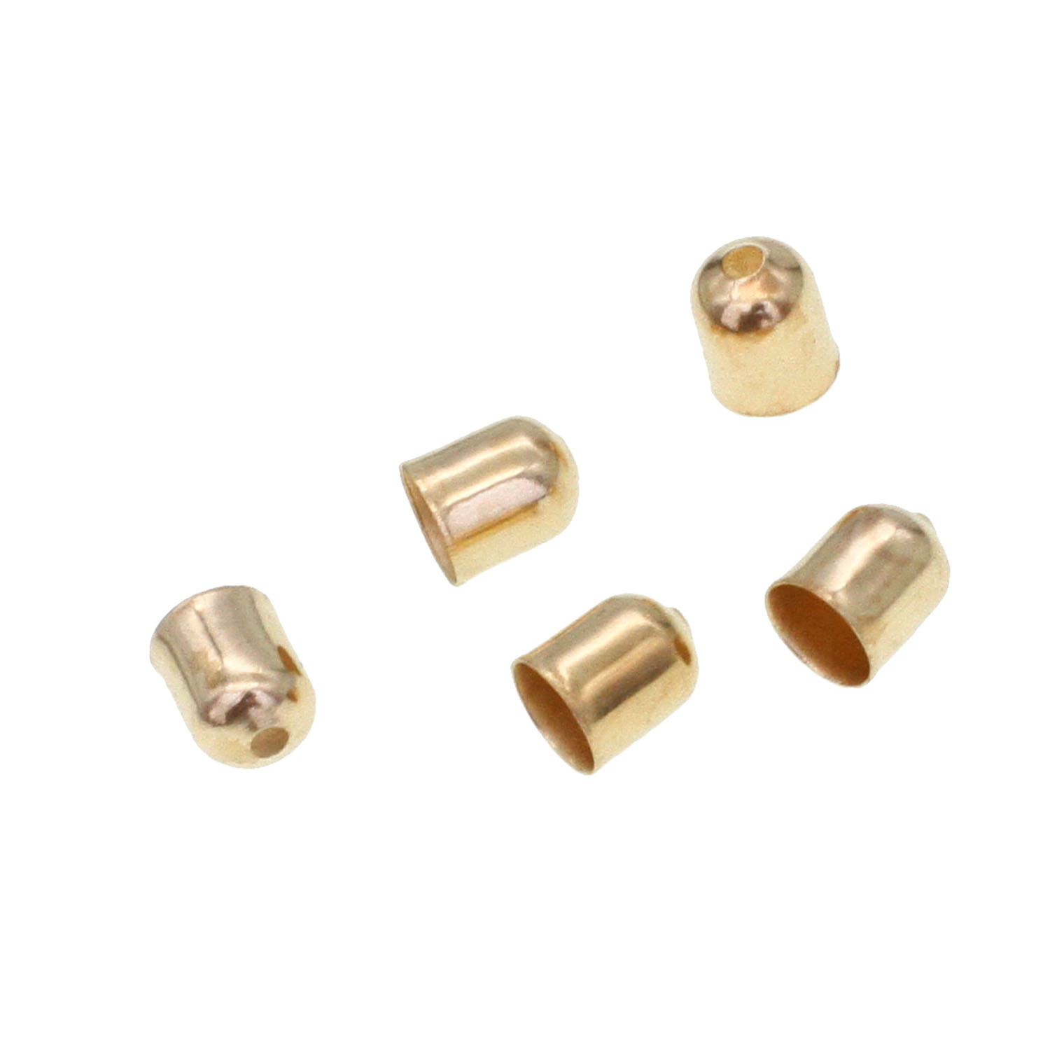 KC gold color plated 4 * 5 mm