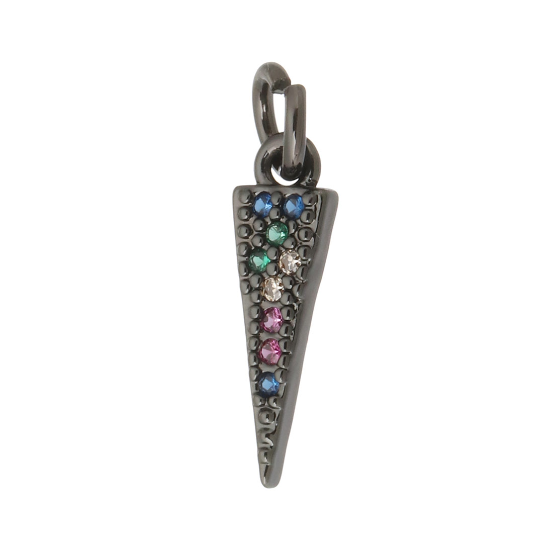 6:plumbum black plated with colorful CZ