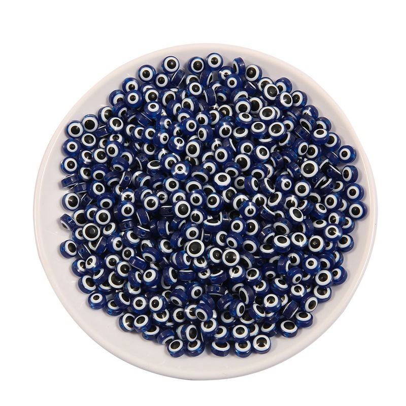 Dark blue diameter about 10mm thickness about 6mm