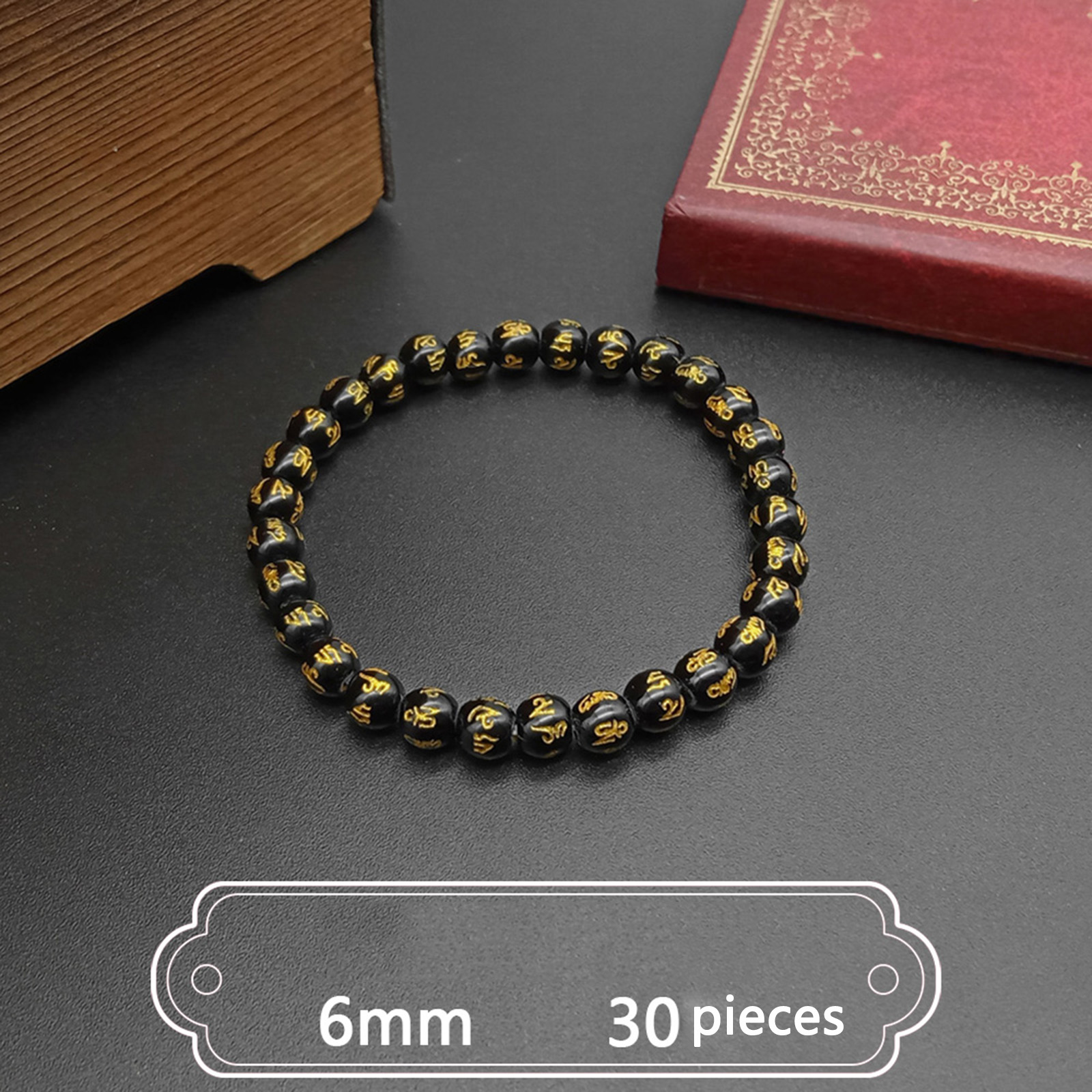 6:(Female) Bead diameter 6mm 30 pieces