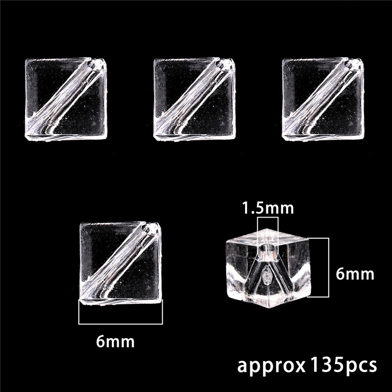 4:6mm square 30g/pack about 135 pcs
