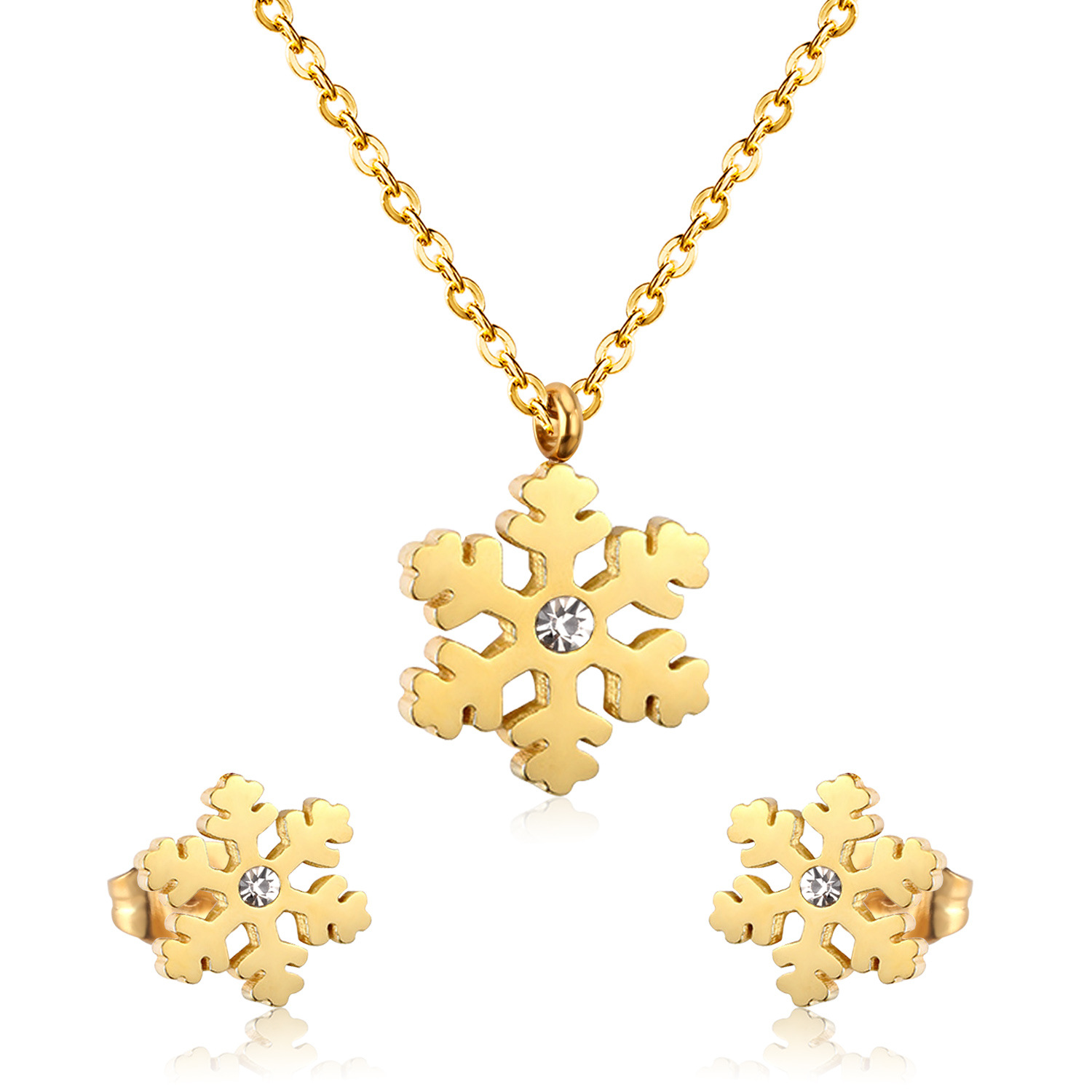 4:Gold Glossy Diamonds