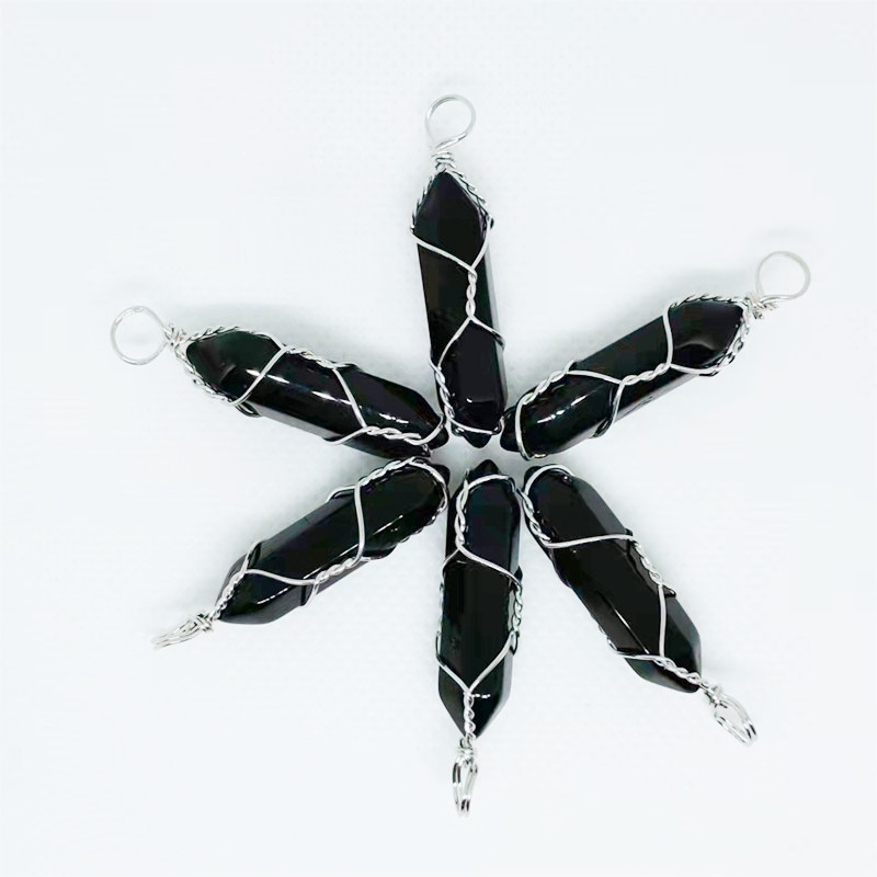 Obsidian (Silver Wire Wire)