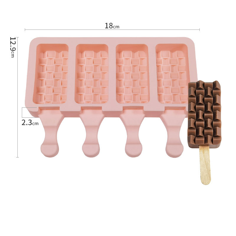 4 even Bamboo Ice Cream-Pink XG-73-1