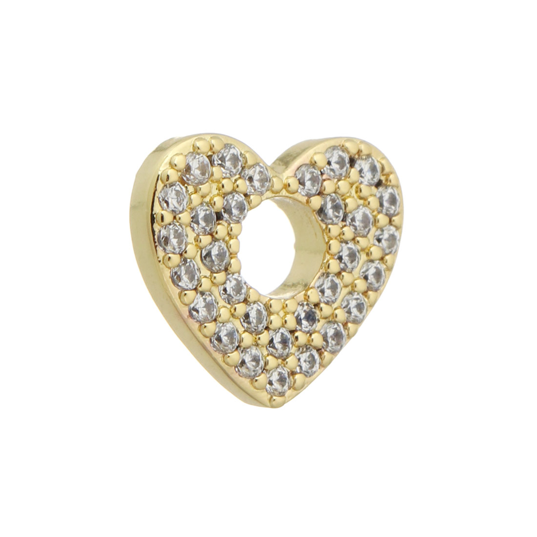 8:gold color with crystal cubic zirconia