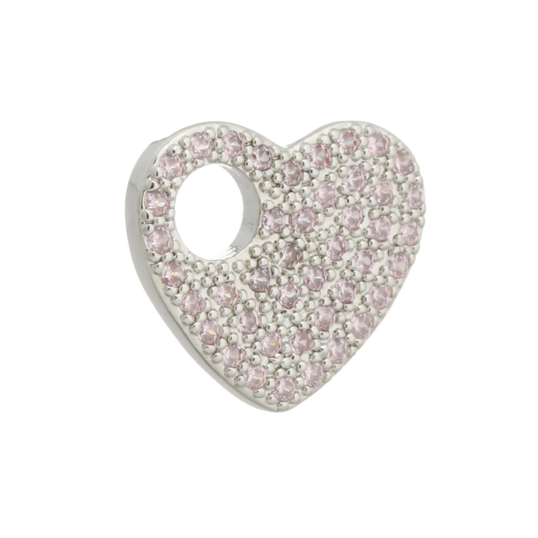 5:platinum color plated with pink CZ