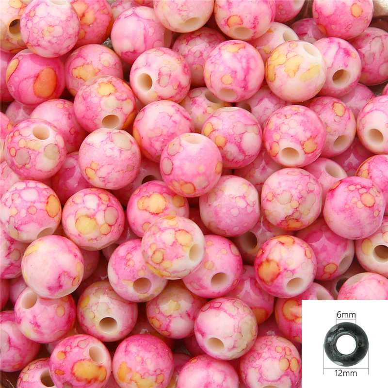Pink 12mm about 30pcs/pack