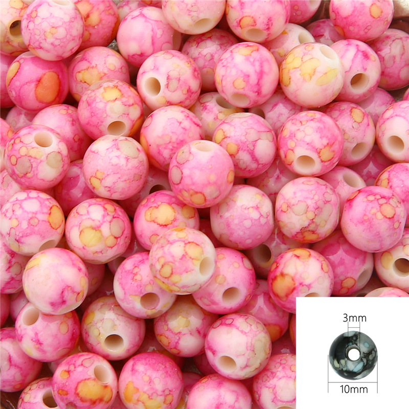 Pink 10mm about 50pcs/pack