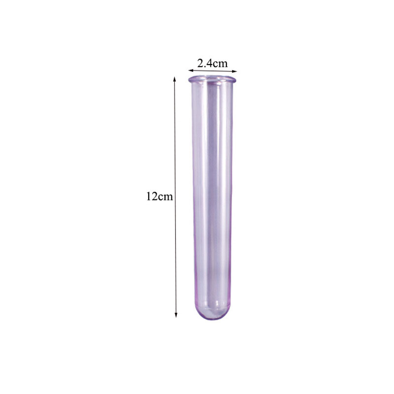 7:[1 pack] light purple acrylic test tube