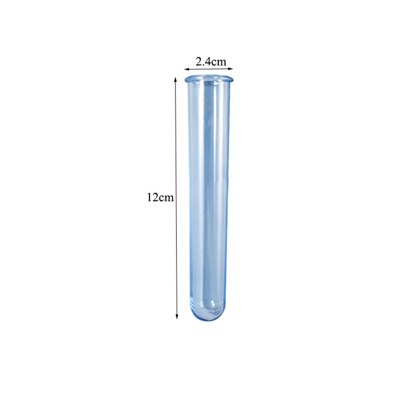 8:[1 pack] light blue acrylic test tube