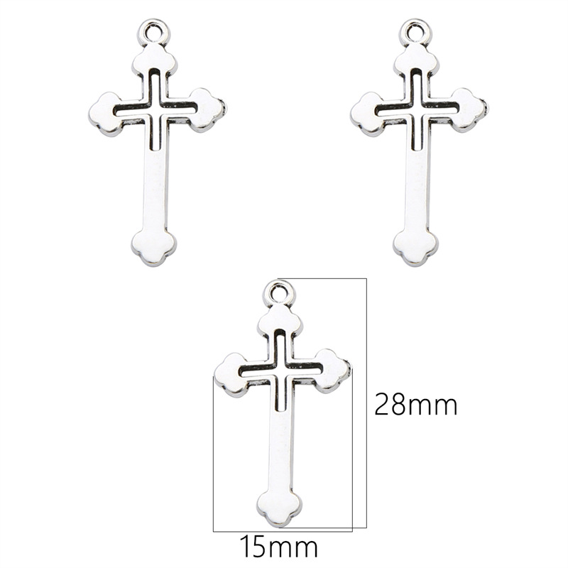 15x28mm#6 cross series 40pcs/pack