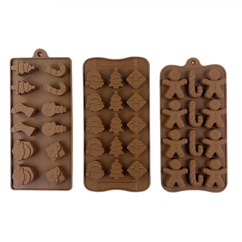 Group A Christmas Chocolate Moulds