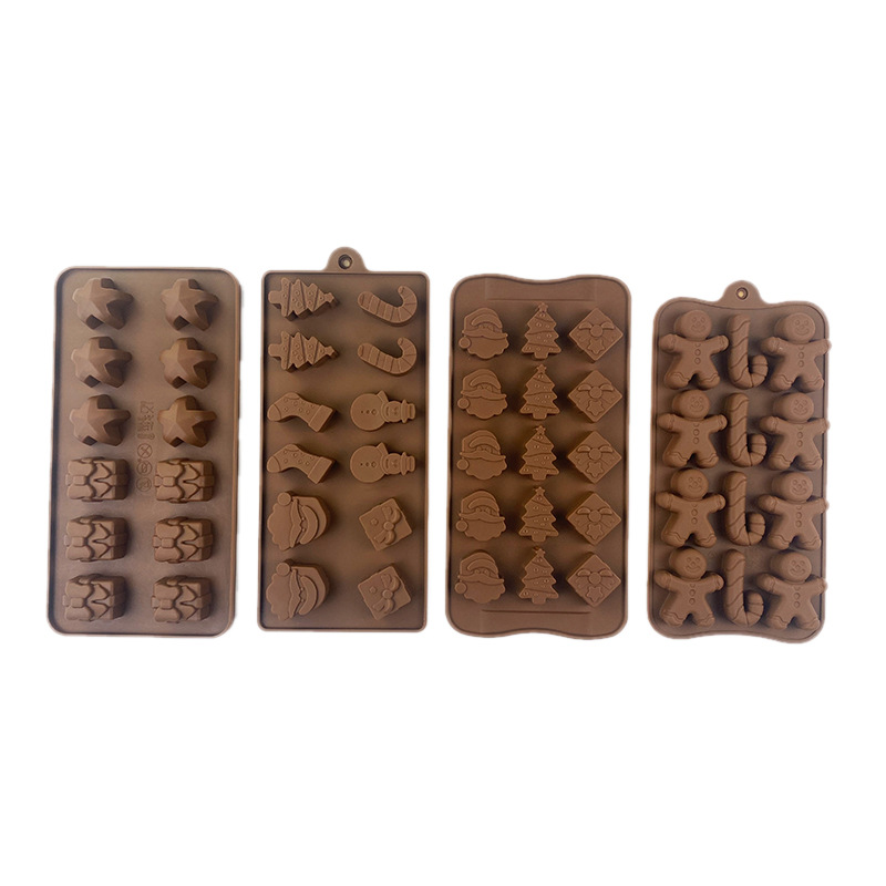 Group C Christmas Chocolate Moulds
