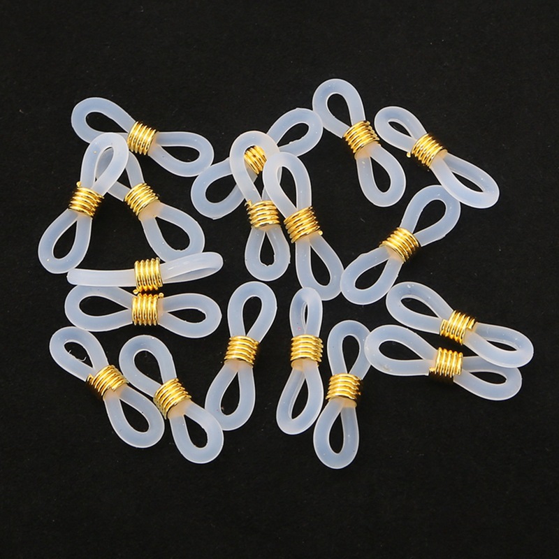 20x6mm Gold and White 20pcs/pack