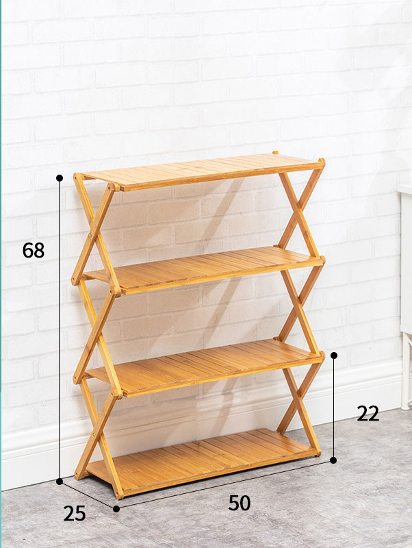 [Full Board Dustproof   Folding   Free Installation] Log Color 4 Layers 50