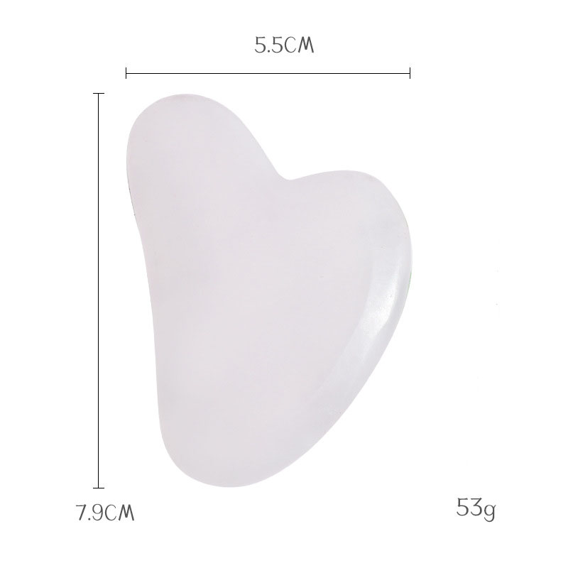 3:79x55mm thickened heart plate