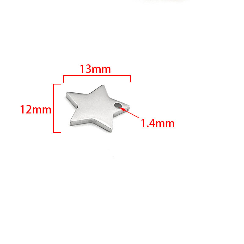 Star-shaped pendant