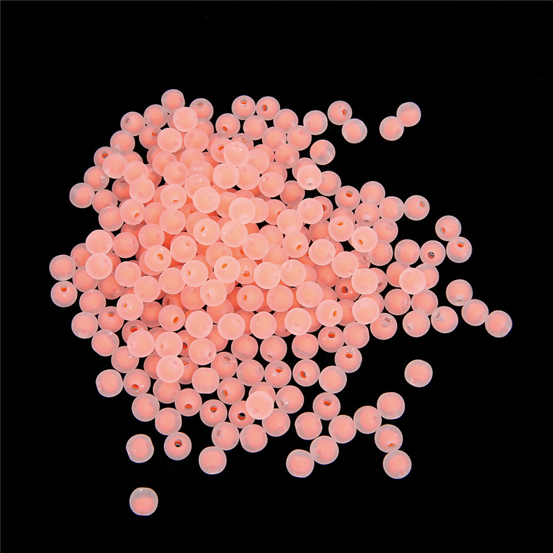 Snow bud color round beads fros