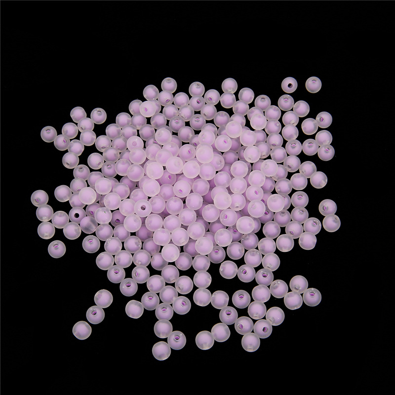Purple round beads fro