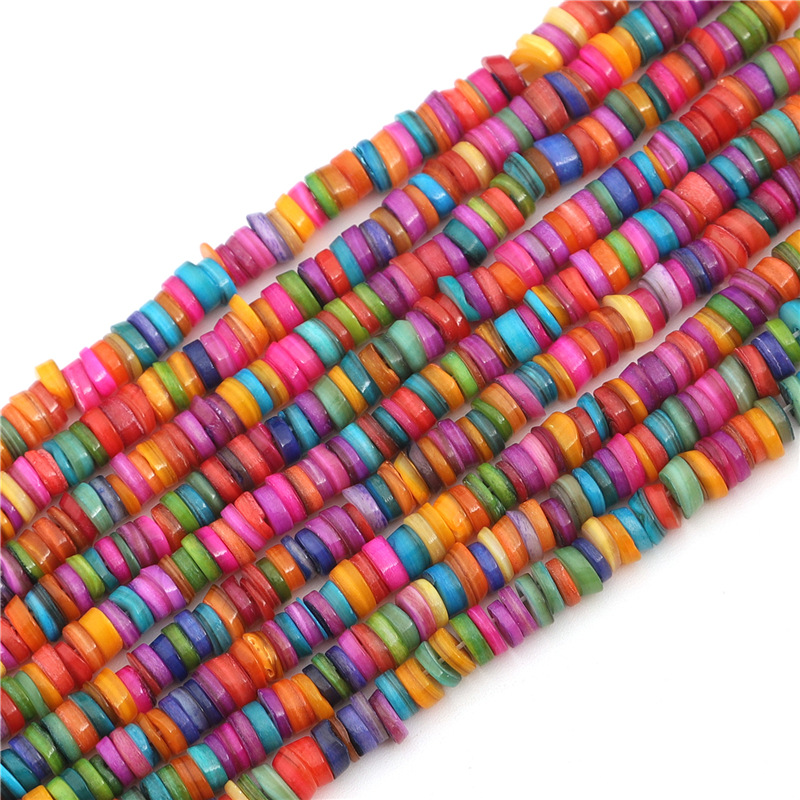 Deep mixed color, 6mm（About 190-200 PCS/Strand