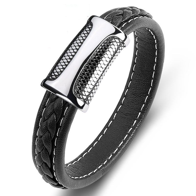 2:Black Leather A Section [Steel Color] Inner Ring 185mm