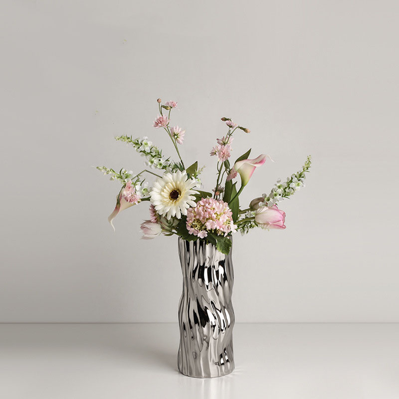 11x11.5x27.5cm Water Ripple Vase   Floral Set