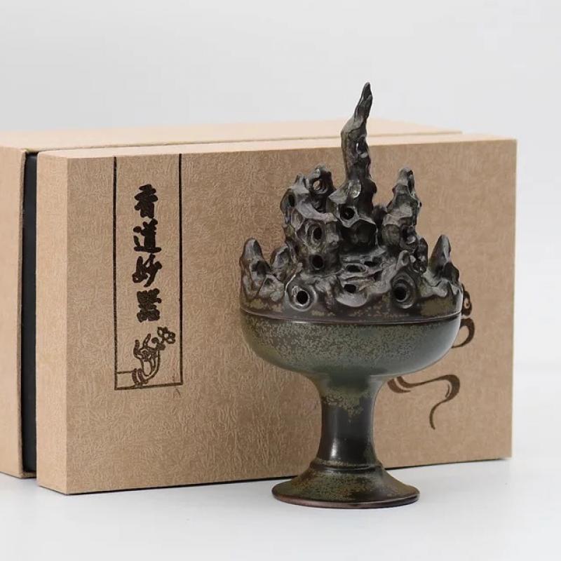Taihu Stone Incense Burner-With Gift Box