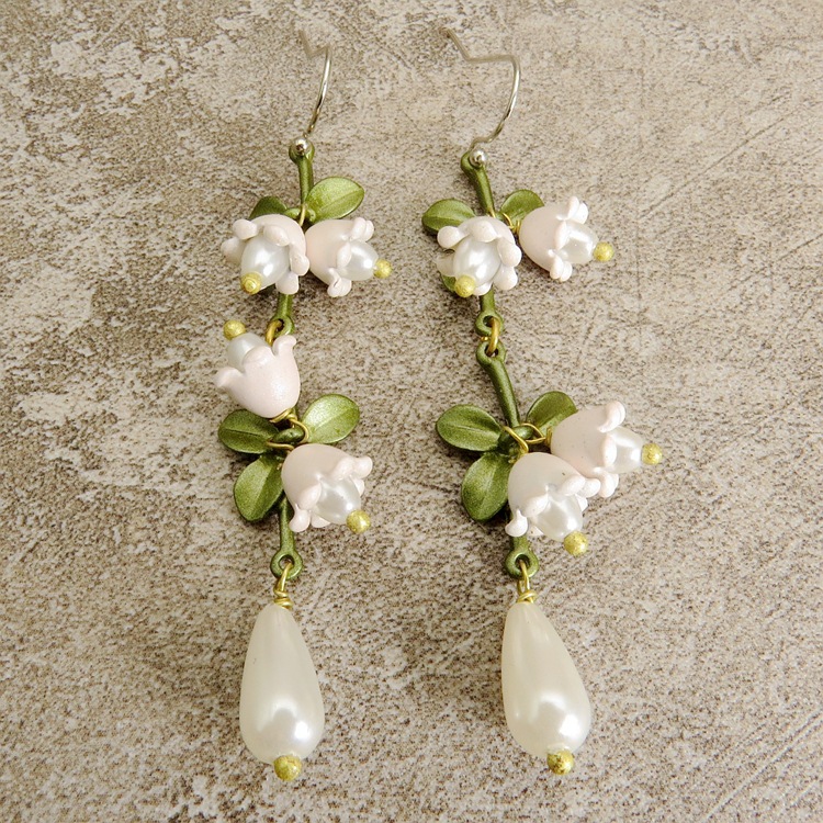 Lily of the Valley Long Imitation Pearl