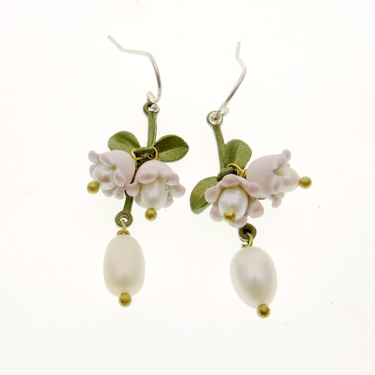 Lily of the Valley Short Freshwater Pearl