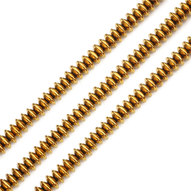 gold 4mm thickness about 2mm about 200pcs/pack