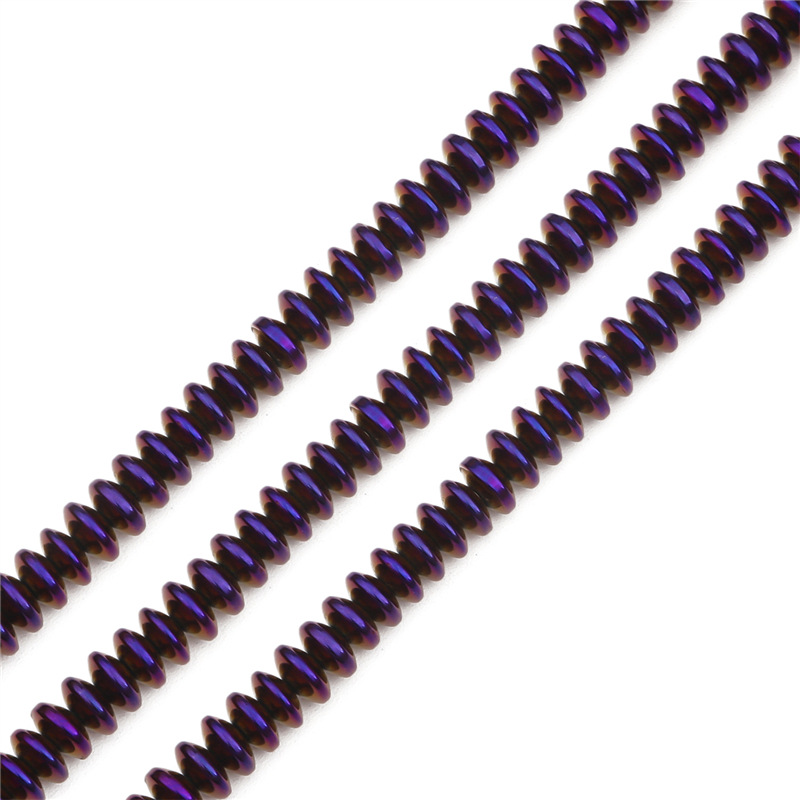 Purple 8mm, about 3.5mm thick, about 110 pcs/pack