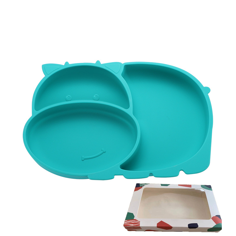 dinner plate (green) with color box