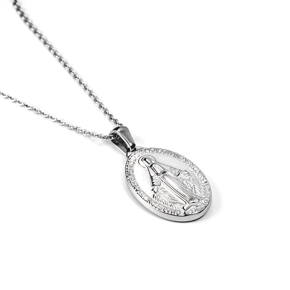 1:silver necklace
