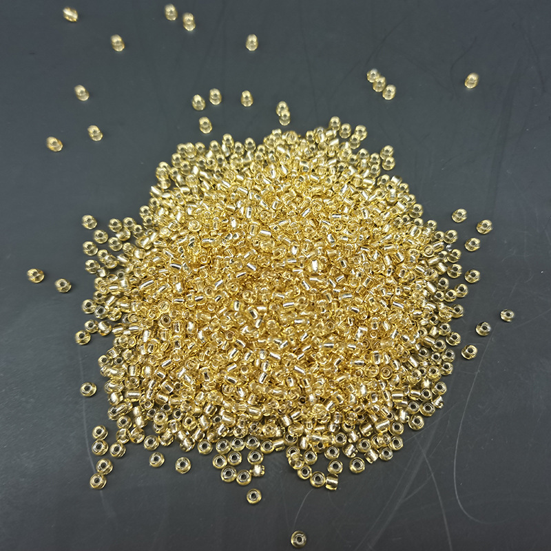 Shallow gold 2mm (12/0)