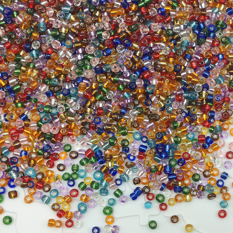 Mixed color 3mm (8/0)