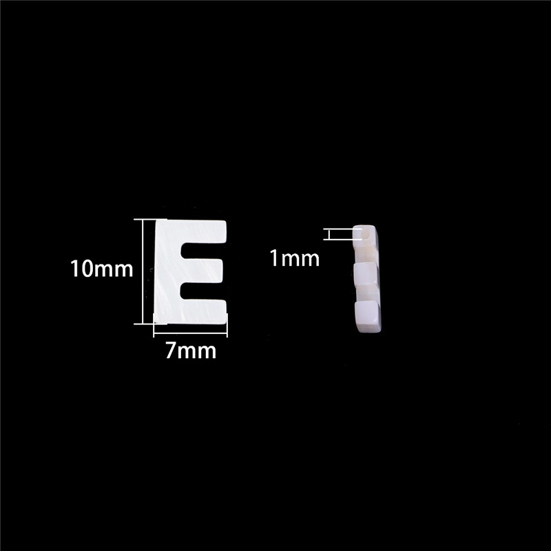 E letter 7x10mm