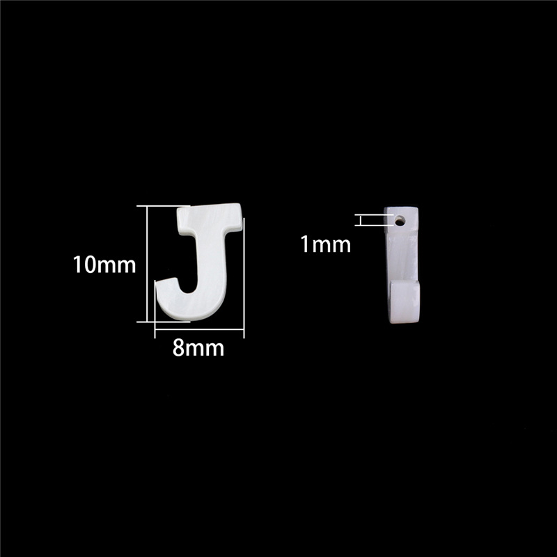 10:J letter 8x10mm