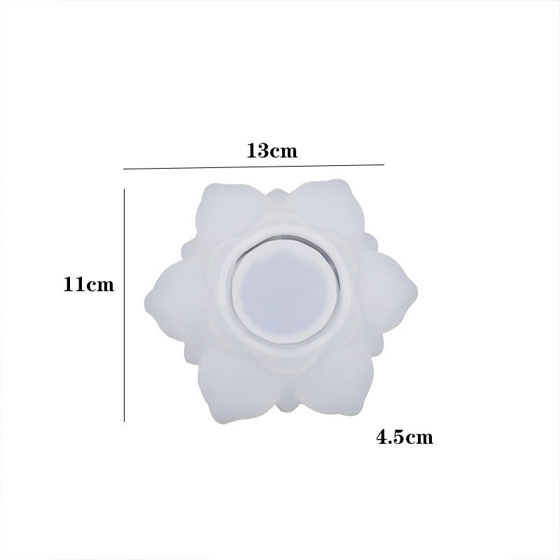2:New lotus candle holder mould