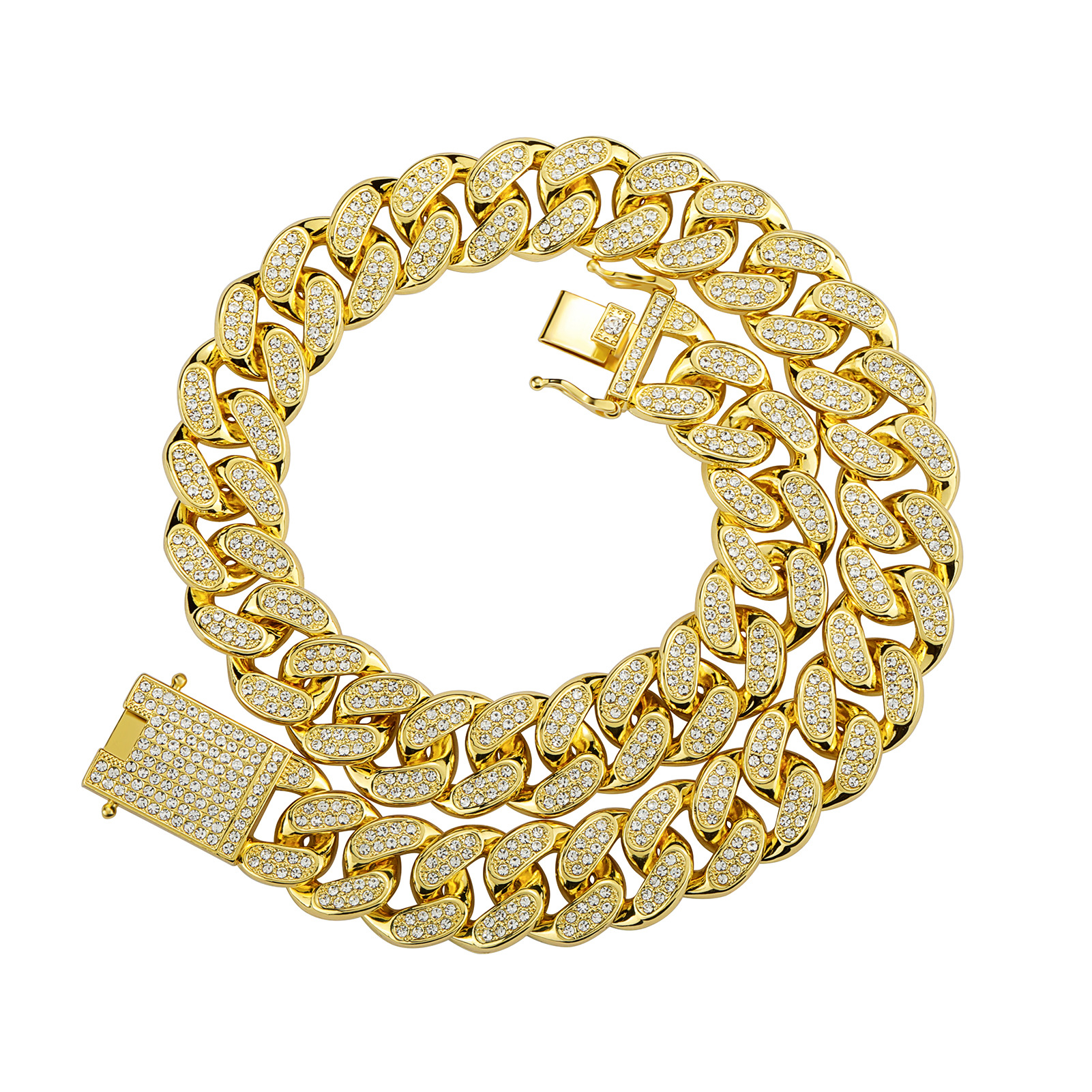 1:Necklace gold 16 inch
